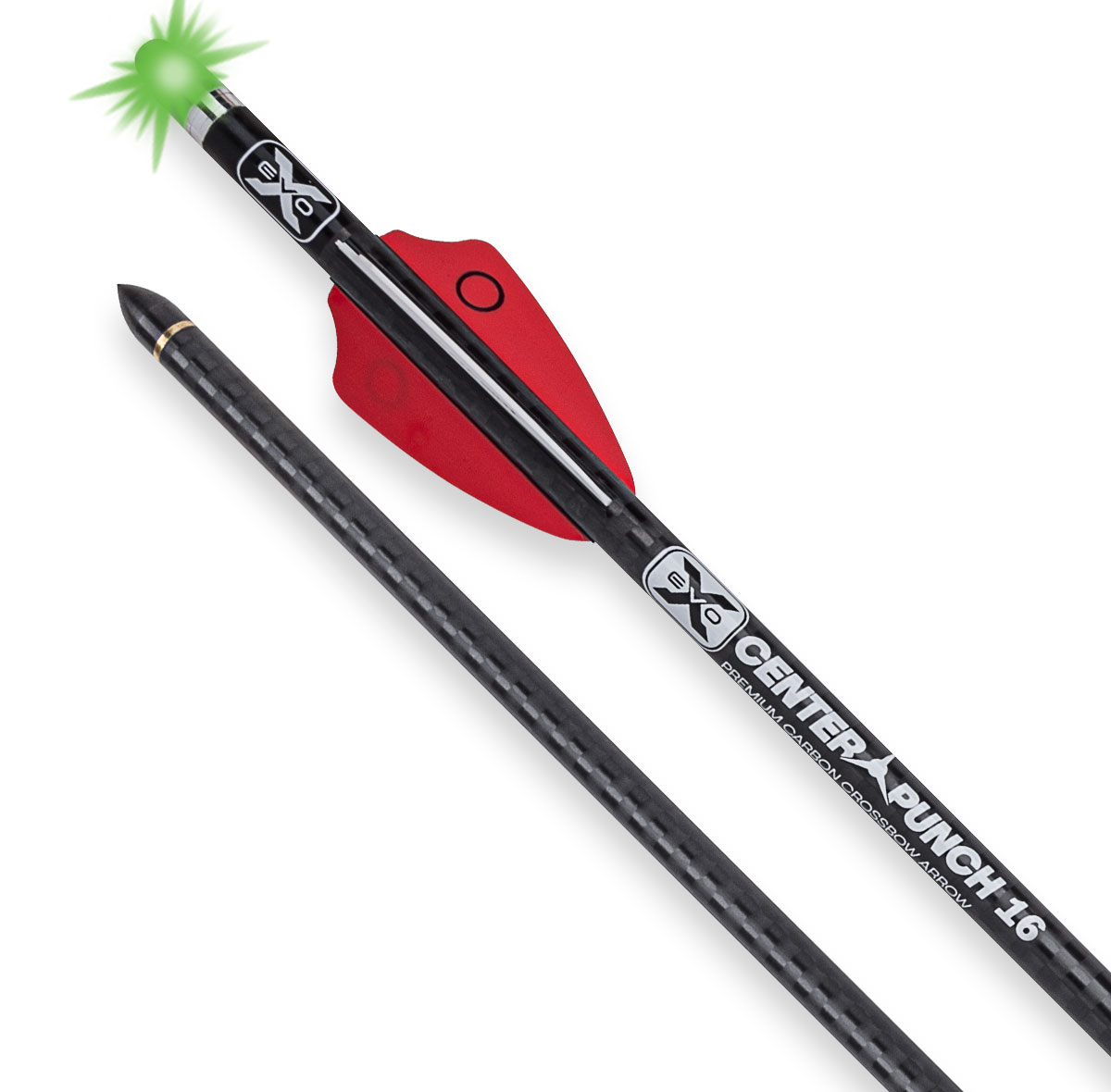 EVO-X CenterPunch 16 Alpha-Blaze Carbon Arrows, 16", .001"
