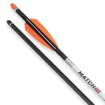 Match 400 Carbon Arrows, 20", w/ Alpha-Nock HP .004"