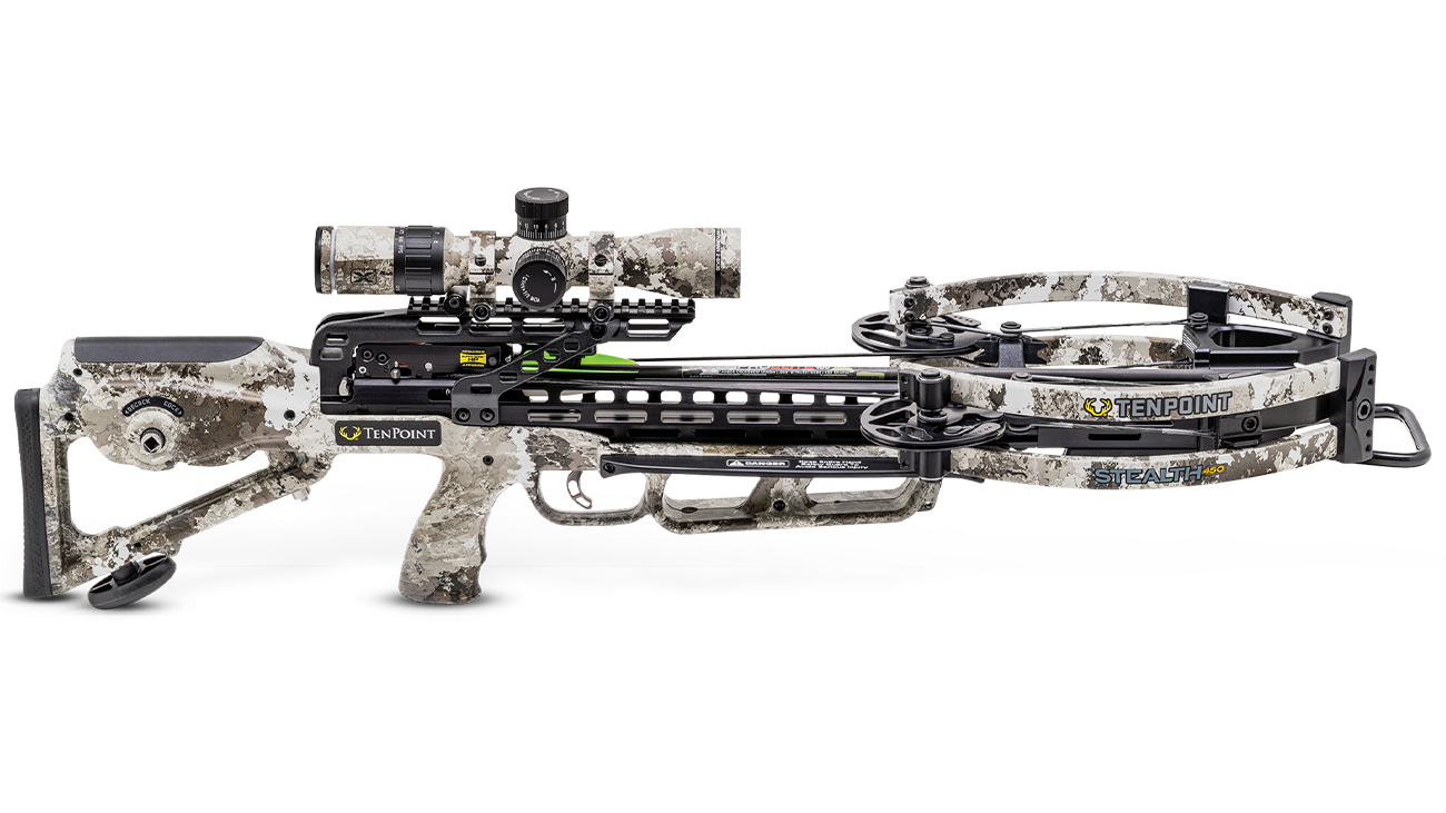 Stealth 450, ACUslide, EVO-X Elite Camo Scope